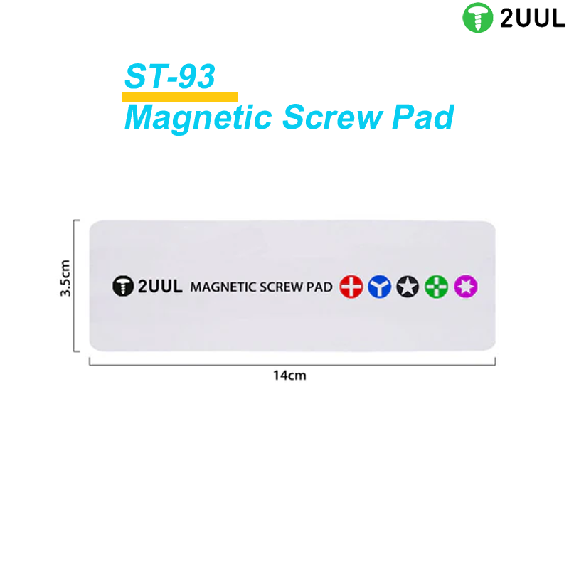 2UUL ST93 Compact Magnetic Screw Pad – 140mm x 35mm