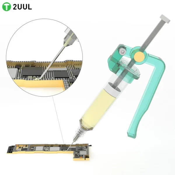 2UUL SC03 TubeMate (New Version) – Universal Paste Pushers for 10CC Flux Syringes (Set of 2) - Image 2