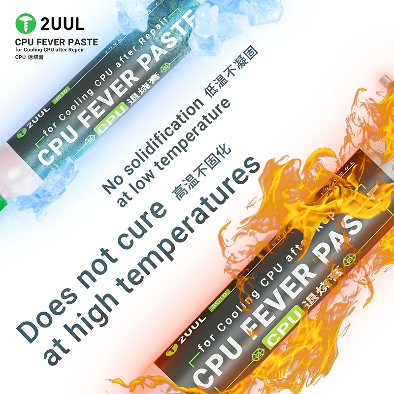 2UUL SC10 Thermal Paste – Advanced Cooling Solution for Motherboard, CPU & Chip Repairs - Image 5