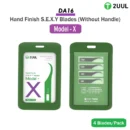 2UUL DA16 Precision Hand‑Finish Blades – Model S, pack of 4