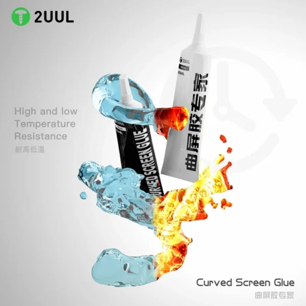 2UUL DA47 Black Curved Screen Glue – 25 ml Fast‑Dry Adhesive for Mobile Repairs - Image 5