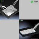 2UUL TW22 Non-Magnetic Stencil Tweezer – Curved Tip for Precision Repair