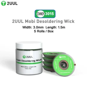 2UUL DW01-3015 Mobi Desoldering Wick – Set of 5