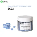 2UUL SC02, 2UUL SC02 Thermal Pads, Silicone Thermal Pad Kit, PCB Thermal Management, Mobile Repair Thermal Pads