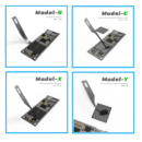 2UUL DA11 4-in-1 Precision Blade Set – Hand-Finished Tools for BGA, IC Glue & Underfill Cleaning
